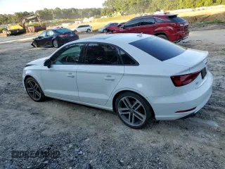2017 Audi A3 Sedan Premium with VIN WAUB8GFF1H1075590, listed as a Copart auction lot 58847023 with 61,878 mi miles. Bid and sale history available at carsss.com. Image 2.