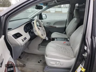 2013 Toyota Sienna XLE with VIN 5TDDK3DC3DS065980, listed as a Copart auction lot 50563385 with 124,124 mi miles and Salvage Title. Bid and sale history available at DreamBid. Image 7.