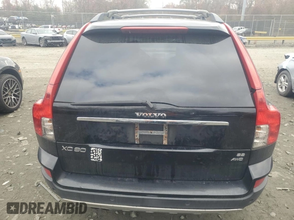 2008 Volvo XC90 I6 with VIN YV4CM982481458283, listed as a Copart auction lot 80860334 with 0 mi miles and Clean Title. Bid and sale history available at carsss.com. Image 6.
