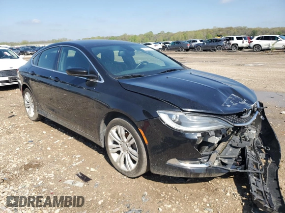 2015 Chrysler 200 Limited with VIN 1C3CCCAB3FN622419, listed as a Copart auction lot 53581745 with 153,404 mi miles and Clean Title. Bid and sale history available at DreamBid. Image 4.