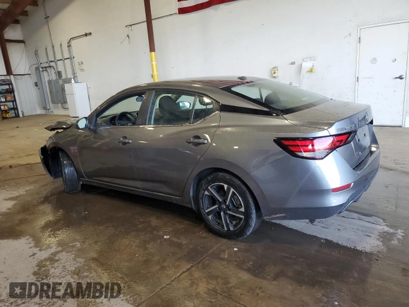 2024 Nissan Sentra SV with VIN 3N1AB8CVXRY347880, listed as a Copart auction lot 63448365 with 24,280 mi miles and Clean title. Bid and sale history available at DreamBid. Image 2.