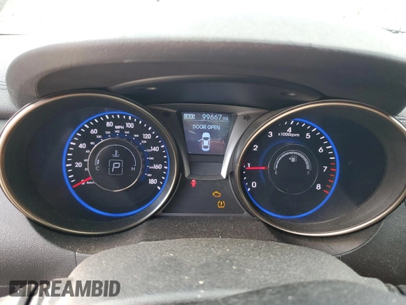 2013 Hyundai Genesis Coupe R-Spec with VIN KMHHU6KJ1DU096070, listed as a Copart auction lot 60842815 with 99,667 mi miles and Salvage title. Bid and sale history available at DreamBid. Image 9.