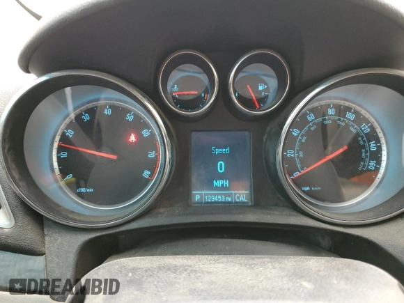 2016 Buick Encore Convenience with VIN KL4CJFSB4GB616983, listed as a Copart auction lot 47487585 with 129,453 mi miles and Clean Title. Bid and sale history available at carsss.com. Image 9.