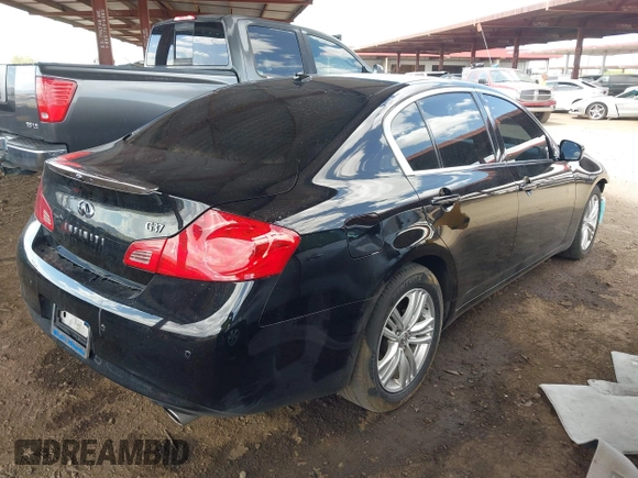 2013 Infiniti G37 Journey with VIN JN1CV6AP1DM304999, listed as a IAAI auction lot 42047590 with 111,187 mi miles and . Bid and sale history available at DreamBid. Image 4.