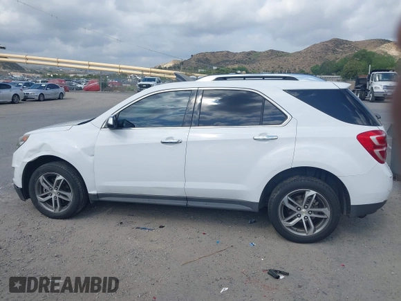 2016 Chevrolet Equinox LTZ with VIN 1GNALDEK6GZ102462, listed as a IAAI auction lot 42106237 with 170,591 mi miles. Bid and sale history available at carsss.com. Image 14.
