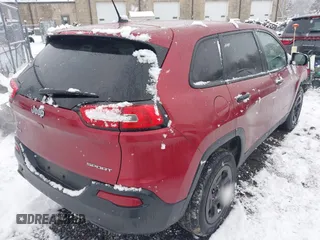 2017 Jeep Cherokee Sport with VIN 1C4PJMAB1HD225079, listed as a IAAI auction lot 40998022 with 128,690 mi miles and . Bid and sale history available at DreamBid. Image 4.