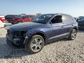 2025 Audi Q5 S line Premium z VIN WA1GAAFY3S2015351, wystawiony jako Copart lot #49959865 z przebiegiem 1249 mil mil oraz Szkody całkowita. Historia ofert i sprzedaży dostępna na DreamBid. Obrazek 1.