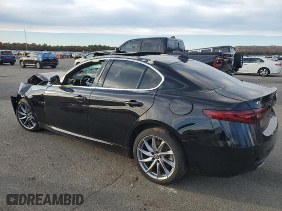 2020 Alfa Romeo Giulia z VIN ZARFANAN2L7626987, wystawiony jako Copart lot #74959044 z przebiegiem 33 486 mil mil oraz Szkoda całkowita • Salvage title. Historia ofert i sprzedaży dostępna na DreamBid. Obrazek 2.