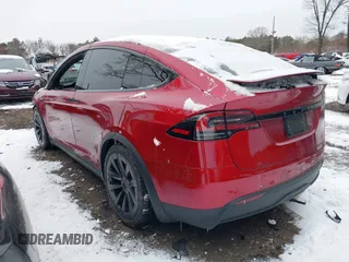 2023 Tesla Model X with VIN 7SAXCBE51PF404297, listed as a IAAI auction lot 41314595 with 25,020 mi miles and . Bid and sale history available at DreamBid. Image 14.