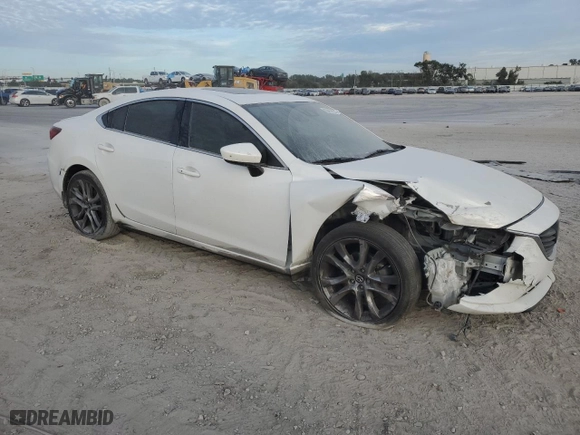 2015 Mazda Mazda6 i Grand Touring with VIN JM1GJ1W60F1173470, listed as a Copart auction lot 83457864 with 145,379 mi miles and Salvage Title. Bid and sale history available at carsss.com. Image 4.