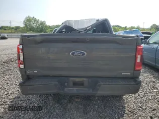 2021 Ford F-150 XL with VIN 1FTFW1E8XMFC22903, listed as a Copart auction lot 57840855 with 66,127 mi miles and Salvage title. Bid and sale history available at DreamBid. Image 6.