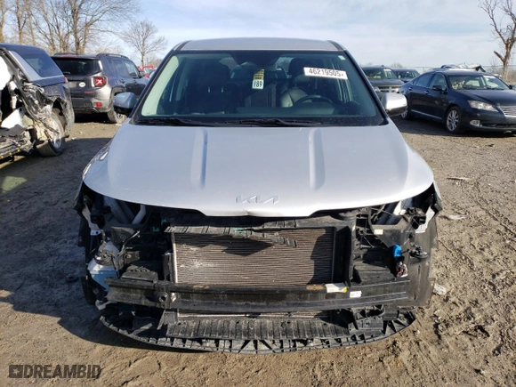 2023 Kia Carnival LX with VIN KNDNB4H37P6197536, listed as a Copart auction lot 46219505 with 43,050 mi miles and Salvage Title. Bid and sale history available at carsss.com. Image 5.