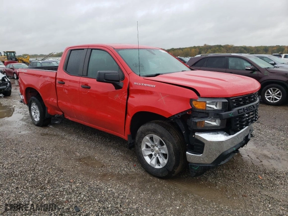 2019 Chevrolet Silverado 1500 Work Truck with VIN 1GCRYAEH4KZ269475, listed as a Copart auction lot 72187463 with 72,834 mi miles and Salvage Title. Bid and sale history available at carsss.com. Image 4.
