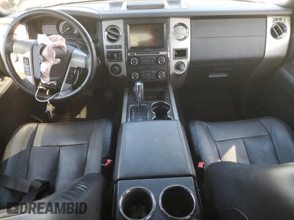 2017 Ford Expedition EL Limited with VIN 1FMJK2AT4HEA01424, listed as a Copart auction lot 44007255 with 127,091 mi miles and Salvage Title. Bid and sale history available at carsss.com. Image 8.