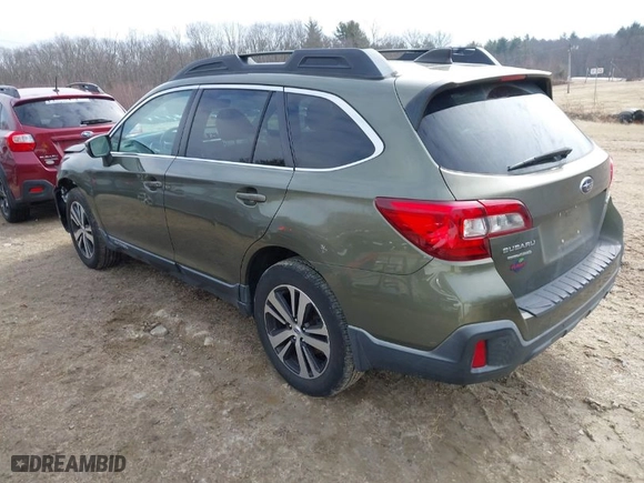 2018 Subaru Outback Limited with VIN 4S4BSANCXJ3298743, listed as a IAAI auction lot 41655531 with 59,941 mi miles. Bid and sale history available at carsss.com. Image 3.
