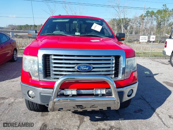 2011 Ford F-150 XL with VIN 1FTFX1EF4BFA02956, listed as a IAAI auction lot 41660122 with 190,418 mi miles. Bid and sale history available at carsss.com. Image 12.
