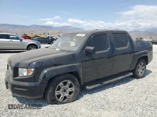2006 Honda Ridgeline RTL with VIN 2HJYK16576H573838, listed as a Copart auction lot 64838935 with 197,062 mi miles and Salvage title. Bid and sale history available at DreamBid. Image 1.