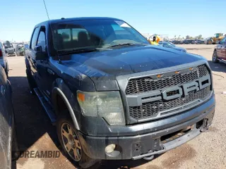 2013 Ford F-150 XL with VIN 1FTFW1ET8DFC58044, listed as a IAAI auction lot 41711838 with 161,152 mi miles. Bid and sale history available at carsss.com. Image 1.