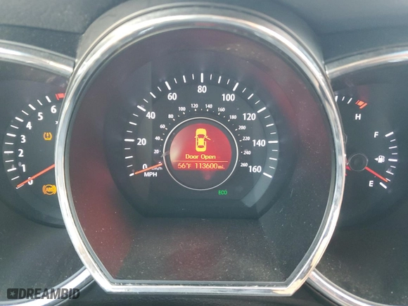 2013 Kia Optima LX with VIN KNAGM4A72D5441818, listed as a Copart auction lot 47959345 with 113,600 mi miles and Clean Title. Bid and sale history available at carsss.com. Image 9.