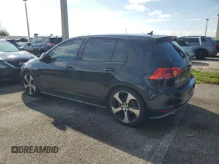2015 Volkswagen Golf GTI Autobahn with VIN 3VW4T7AU4FM064628, listed as a Copart auction lot 74144834 with 0 mi miles and Salvage Title. Bid and sale history available at carsss.com. Image 2.