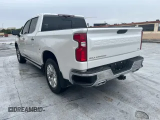 2021 Chevrolet Silverado 1500 LTZ with VIN 1GCUYGET6MZ232691, listed as a Copart auction lot 42588905 with 67,138 mi miles and Salvage Title. Bid and sale history available at DreamBid. Image 3.