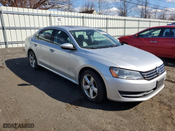 2012 Volkswagen Passat SE with VIN 1VWBP7A31CC095240, listed as a Copart auction lot 50832545 with 116,154 mi miles and Clean Title. Bid and sale history available at carsss.com. Image 4.