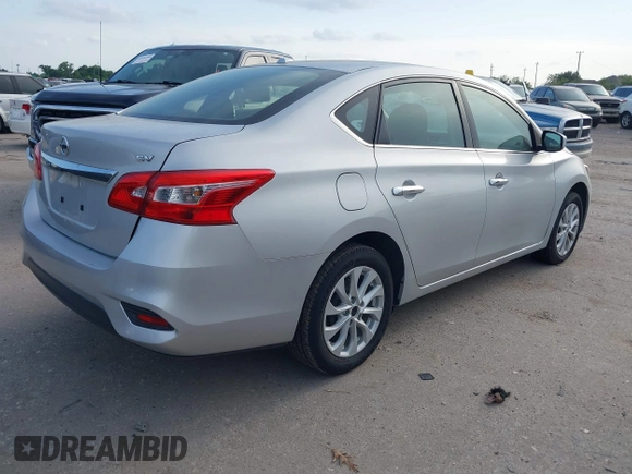 2019 Nissan Sentra SV with VIN 3N1AB7AP5KL626185, listed as a IAAI auction lot 42162530 with Not Provided miles and . Bid and sale history available at DreamBid. Image 4.