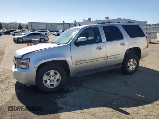 2012 Chevrolet Tahoe LT with VIN 1GNSCBE03CR123786, listed as a Copart auction lot 50401275 with 168,391 mi miles and Salvage title. Bid and sale history available at DreamBid. Image 1.