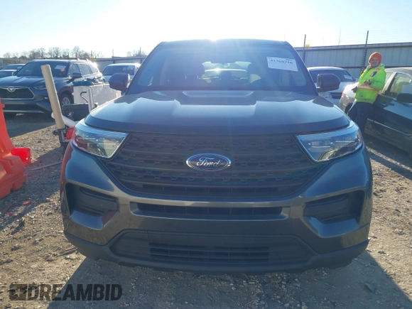 2020 Ford Explorer with VIN 1FMSK8BH4LGB30956, listed as a IAAI auction lot 41360316 with 74,609 mi miles. Bid and sale history available at carsss.com. Image 12.