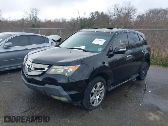 2009 Acura MDX Tech Pkg with VIN 2HNYD28699H530837, listed as a IAAI auction lot 41522461 with 1 mi miles. Bid and sale history available at carsss.com. Image 18.