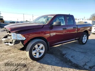 2024 Ram 1500 Express with VIN 1C6RR6FT2RS183587, listed as a Copart auction lot 88960685 with 2,616 mi miles and Salvage title. Bid and sale history available at DreamBid. Image 1.