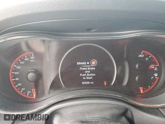 2018 Dodge Durango SRT with VIN 1C4SDJGJ3JC341670, listed as a Copart auction lot 58412575 with 82,936 mi miles and Salvage title. Bid and sale history available at DreamBid. Image 9.