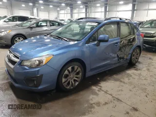 2014 Subaru Impreza Wagon 2.0i Sport Premium with VIN JF1GPAL62EH337204, listed as a Copart auction lot 42260115 with 93,700 mi miles and Salvage Title. Bid and sale history available at carsss.com. Image 1.