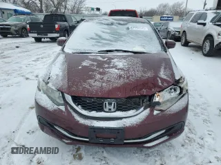 2014 Honda Civic Sedan LX with VIN 19XFB2F56EE057966, listed as a Copart auction lot 87998545 with 127,879 mi miles and Salvage Title. Bid and sale history available at carsss.com. Image 5.