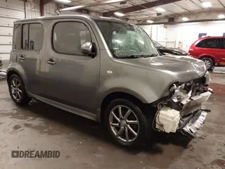 2009 Nissan Cube 1.8 SL with VIN JN8AZ28RX9T104164, listed as a IAAI auction lot 41722909 with 186,806 mi miles. Bid and sale history available at carsss.com. Image 1.