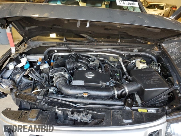 2014 Nissan Xterra X with VIN 5N1AN0NWXEN809546, listed as a Copart auction lot 41813695 with 86,713 mi miles and Salvage Title. Bid and sale history available at DreamBid. Image 14.