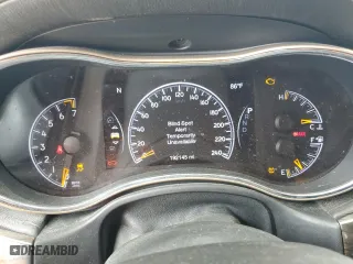 2017 Jeep Grand Cherokee Overland with VIN 1C4RJECG1HC652145, listed as a Copart auction lot 80042104 with 192,145 mi miles and Clean Title. Bid and sale history available at carsss.com. Image 9.