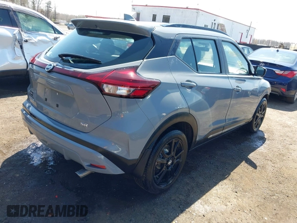 2021 Nissan Kicks SR with VIN 3N1CP5DV2ML515007, listed as a IAAI auction lot 41910801 with 53,649 mi miles and . Bid and sale history available at DreamBid. Image 4.