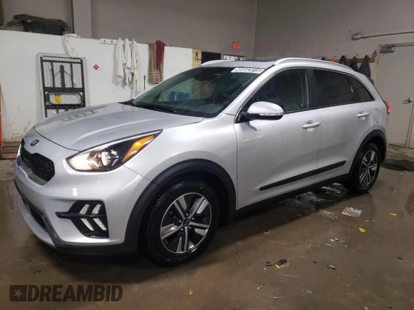 2020 Kia Niro EX Premium with VIN KNDCE3LC4L5370977, listed as a Copart auction lot 46602015 with 111,462 mi miles and Salvage Title. Bid and sale history available at carsss.com. Image 1.