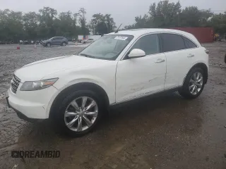 2006 Infiniti FX Options with VIN JNRBS08WX6X400966, listed as a Copart auction lot 73137544 with 82,366 mi miles and Salvage title. Bid and sale history available at DreamBid. Image 1.
