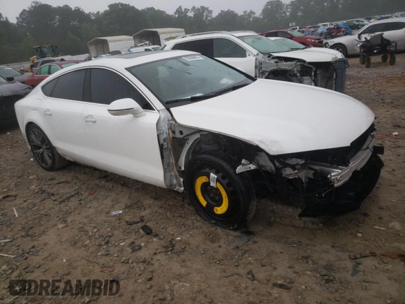 2016 Audi A7 3.0 Premium Plus with VIN WAUWGAFC4GN084587, listed as a Copart auction lot 50068683 with 84,909 mi miles and Salvage Title. Bid and sale history available at carsss.com. Image 4.