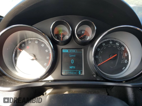 2013 Buick Regal Premium 1 with VIN 2G4GS5ER8D9129432, listed as a Copart auction lot 77907504 with 171,532 mi miles and Clean title. Bid and sale history available at DreamBid. Image 9.