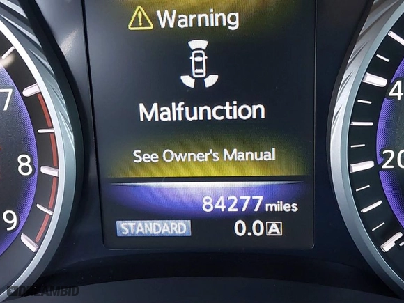2017 Infiniti Q50 3.0t Premium with VIN JN1EV7AP7HM731317, listed as a IAAI auction lot 41310529 with 84,277 mi miles. Bid and sale history available at carsss.com. Image 16.