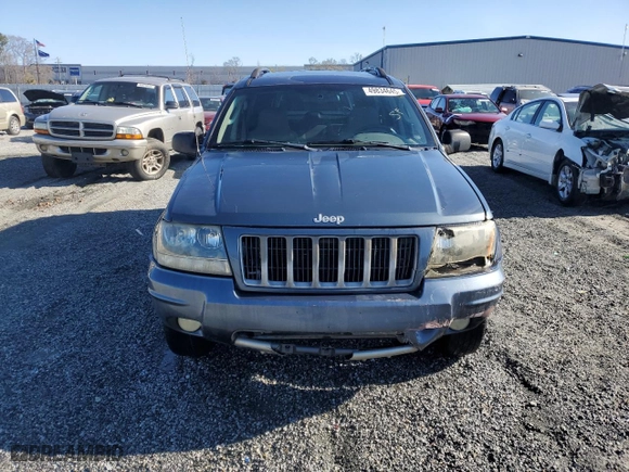 2004 Jeep Grand Cherokee Laredo with VIN 1J4GX48S54C161417, listed as a Copart auction lot 49834645 with 281,751 mi miles and Salvage Title. Bid and sale history available at carsss.com. Image 5.