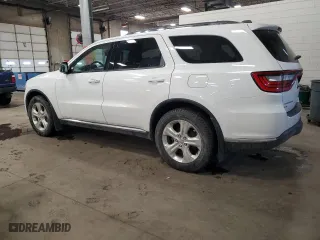 2015 Dodge Durango Limited with VIN 1C4RDJDG7FC162255, listed as a Copart auction lot 85438274 with 131,260 mi miles and Salvage Title. Bid and sale history available at carsss.com. Image 2.