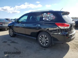 2016 Nissan Pathfinder S with VIN 5N1AR2MM9GC620823, listed as a Copart auction lot 50542215 with 165,409 mi miles and Salvage Title. Bid and sale history available at carsss.com. Image 2.