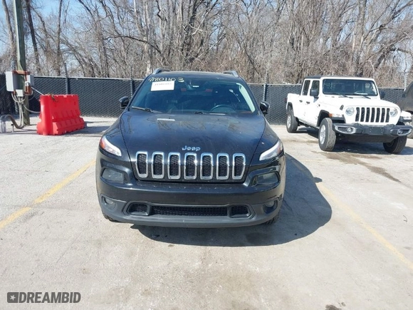 2014 Jeep Cherokee Latitude with VIN 1C4PJMCS9EW230351, listed as a IAAI auction lot 41801103 with 189,047 mi miles. Bid and sale history available at carsss.com. Image 12.