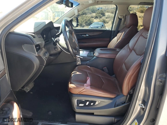 2018 Cadillac Escalade Luxury with VIN 1GYS4BKJ5JR336667, listed as a Copart auction lot 68766064 with 56,277 mi miles and Salvage Title. Bid and sale history available at carsss.com. Image 7.