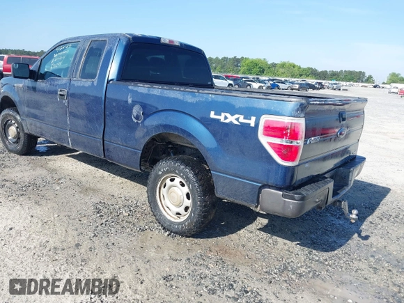 2014 Ford F-150 XL with VIN 1FTEX1EM3EKF81248, listed as a IAAI auction lot 42129740 with 93,767 mi miles and . Bid and sale history available at carsss.com. Image 3.