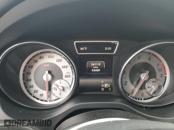 2015 Mercedes-Benz CLA 250 with VIN WDDSJ4EB2FN253961, listed as a Copart auction lot 49778695 with 93,409 mi miles and Salvage Title. Bid and sale history available at DreamBid. Image 9.